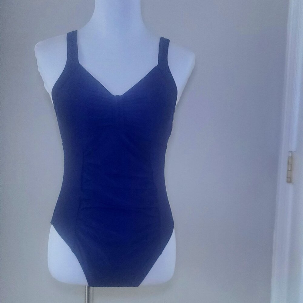 Navy 1-Piece Swimsuit
